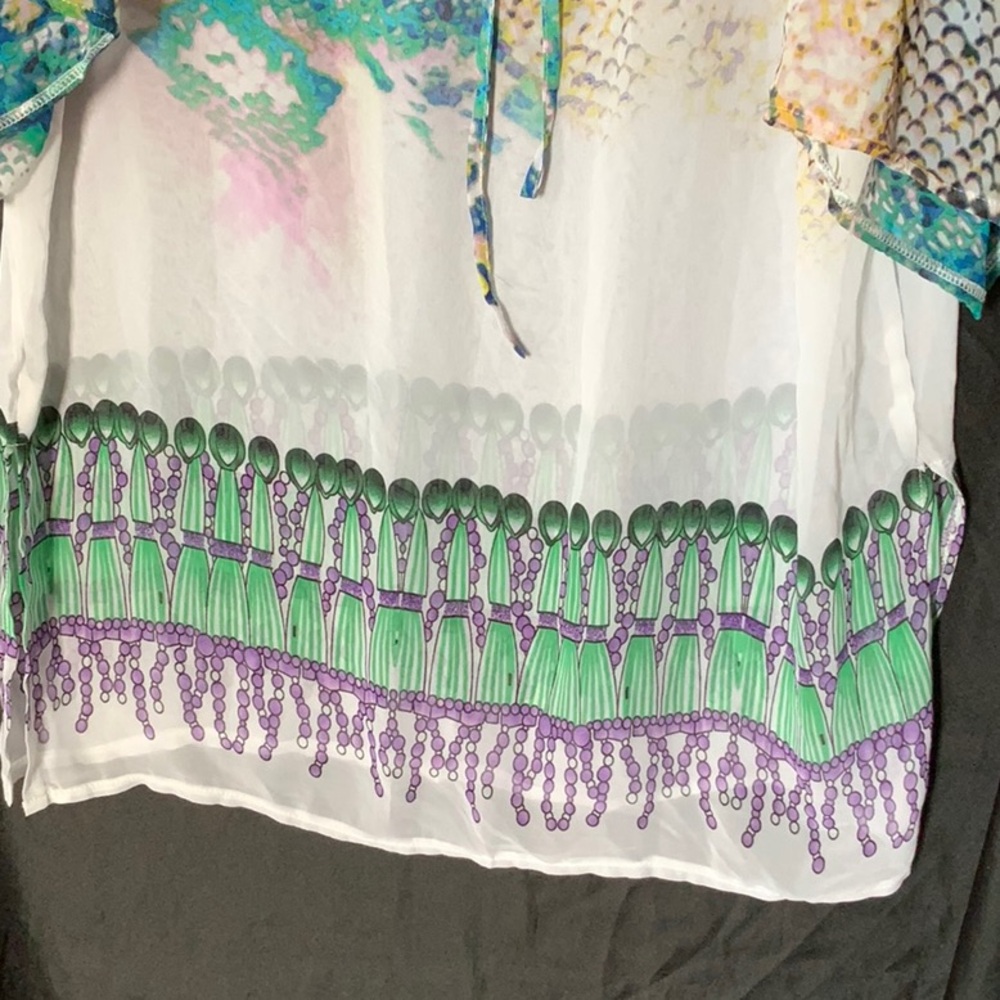 Colorful Snake Print Tunic - Picture 3 of 6